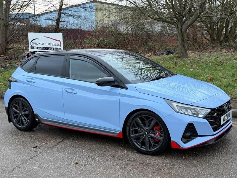 Used Hyundai i20 204 HP (150 kW) 2022 Blue Hatchback