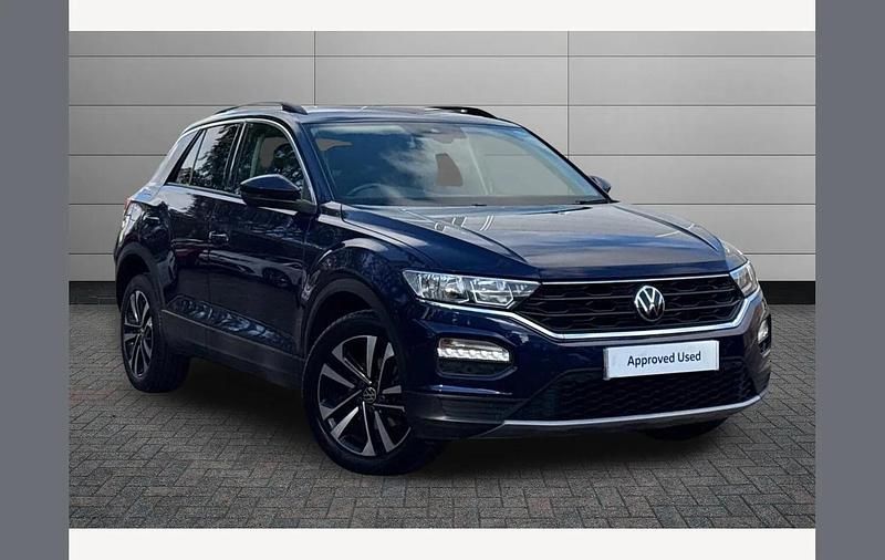 Blue Used 2021 VW T-Roc United SUV | £15,795 (Fair price) - Image 1/3