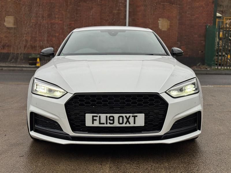 Used Audi A5 Sportback Black Edition 2019 White Hatchback