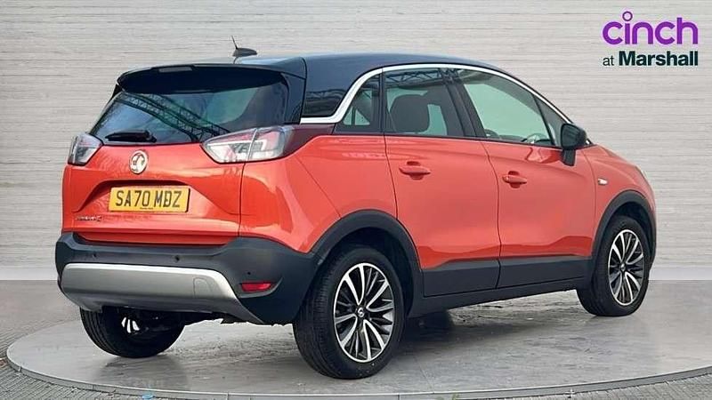 Used Vauxhall Crossland X Elite 110 HP (80 kW) 2020 Orange SUV