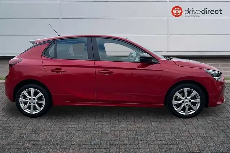 Used Vauxhall Corsa Design Edition 100 HP (73 kW) 2023 Red Hatchback