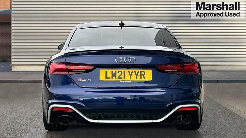 Used Audi RS5 Comfort 450 HP (330 kW) 2021 Blue Coupe
