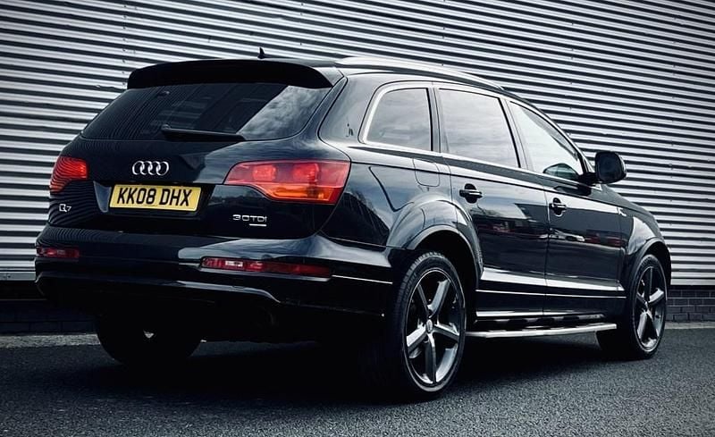 Used Audi Q7 S-Line 240 HP (176 kW) 2008 Black SUV