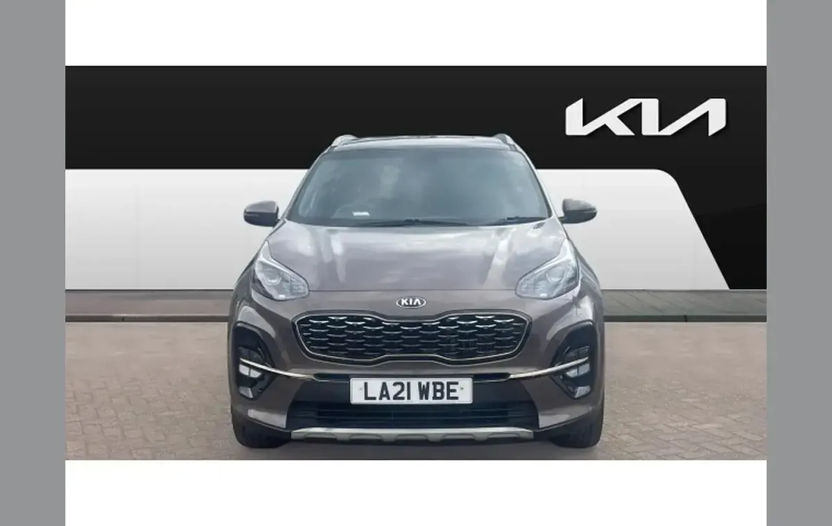 Used Kia Sportage GT-Line 177 HP (130 kW) 2021 Brown SUV