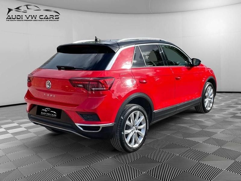 Usado VW T-Roc SEL 150 HP (110 kW) 2019 Vermelho SUV