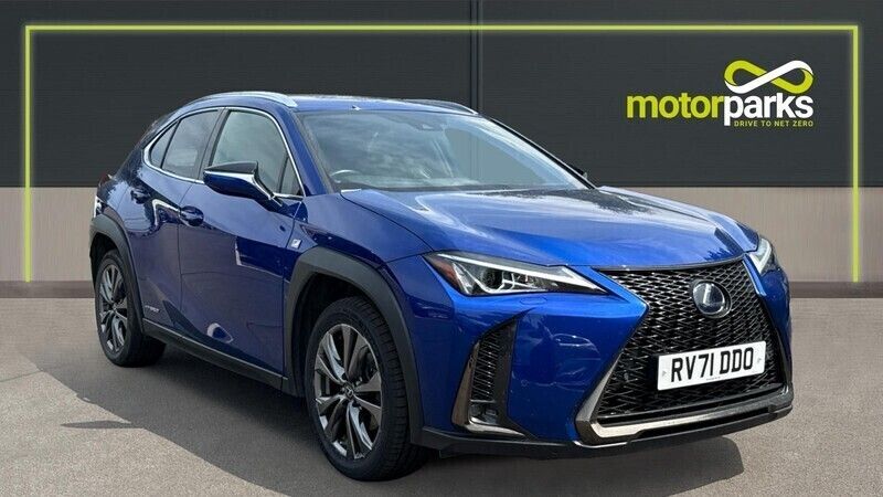 Celestial blue metallic Used 2021 Lexus UX Sport Line SUV | £22,000 (Fair price) - Image 1/4