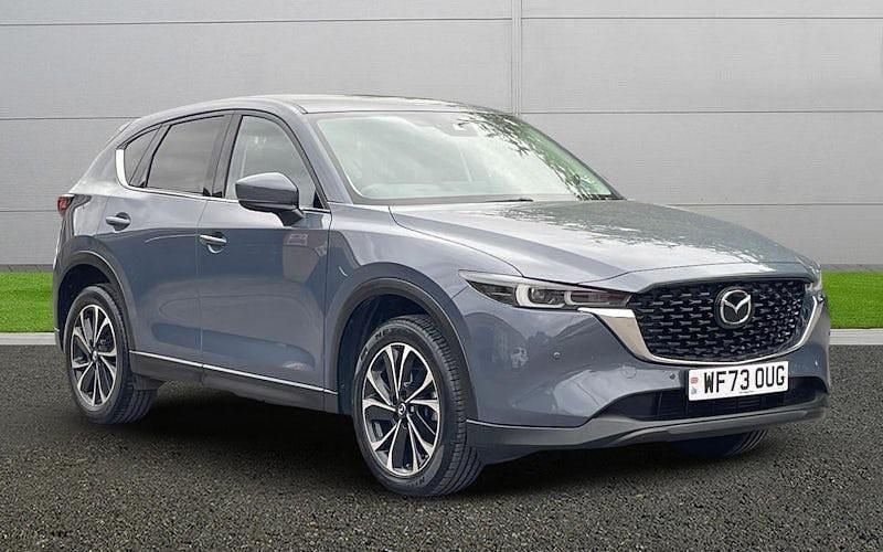 Grey Used 2023 Mazda CX-5 Exclusive-Line SUV | £22,499 (Fair price) - Image 1/4