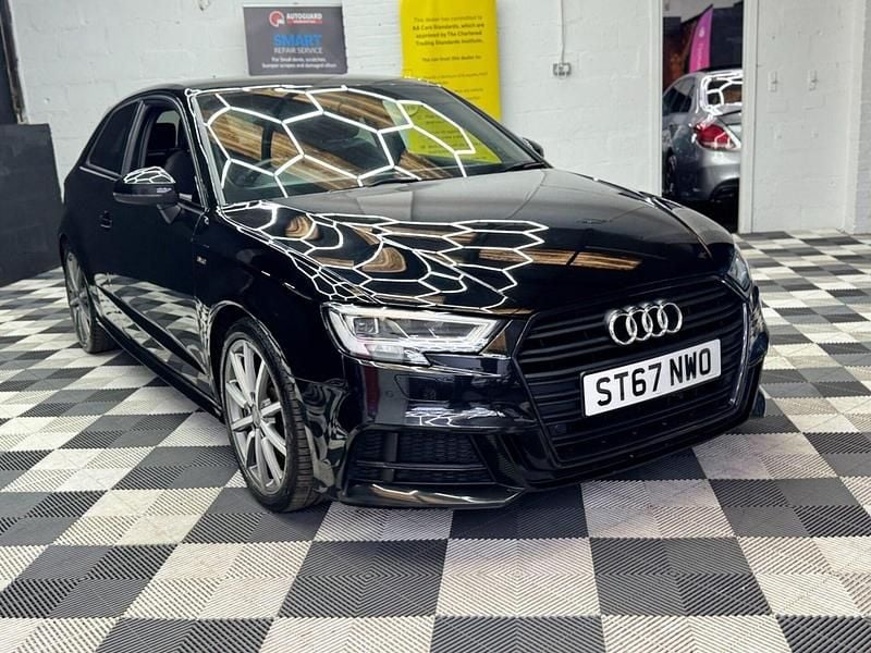 Used Audi A3 Black Edition 190 HP (139 kW) 2017 Black Hatchback