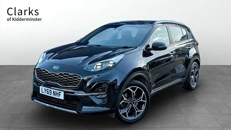 Used Kia Sportage GT-Line 174 HP (127 kW) 2019 Black SUV