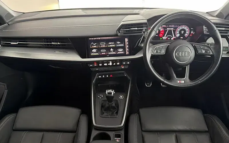 Used Audi A3 Sportback S-Line 110 HP (80 kW) 2020 Black Hatchback
