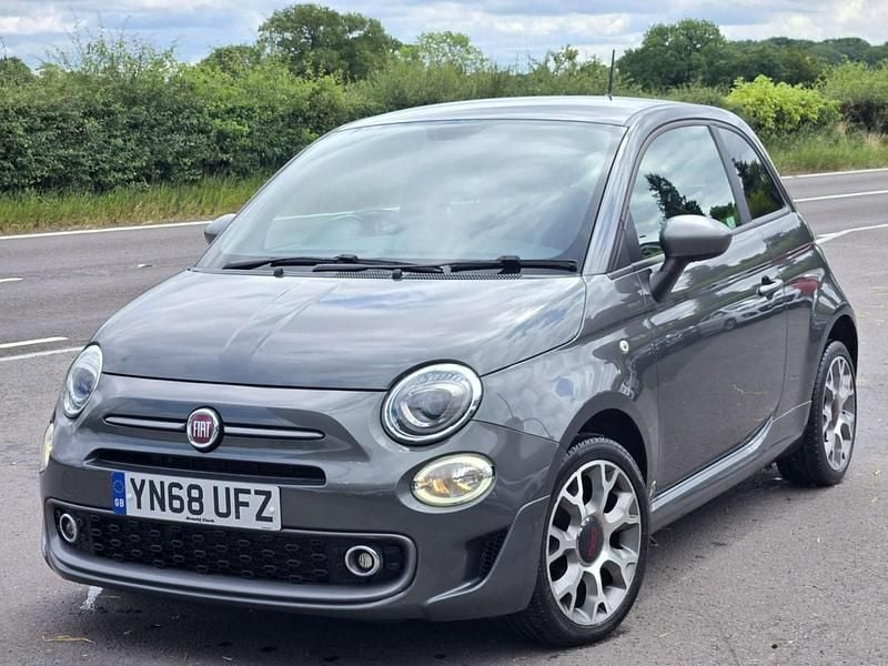 Grey Used 2019 Fiat 500S S Hatchback | £7,495 (A bit pricey) - Image 1/4