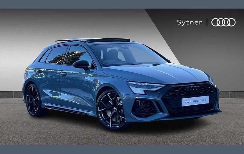 Grey Used 2023 Audi RS3 Comfort Sedan | £54,000 (Fair price) - Image 1/4