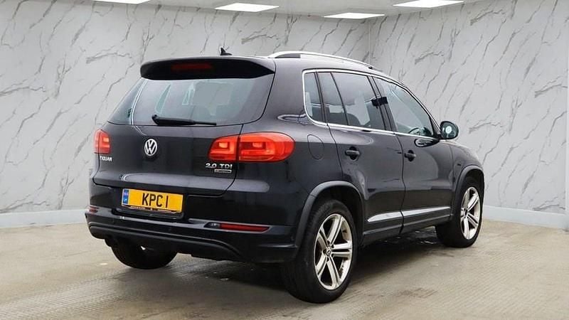 Used VW Tiguan R-line Edition 150 HP (110 kW) 2016 Black SUV
