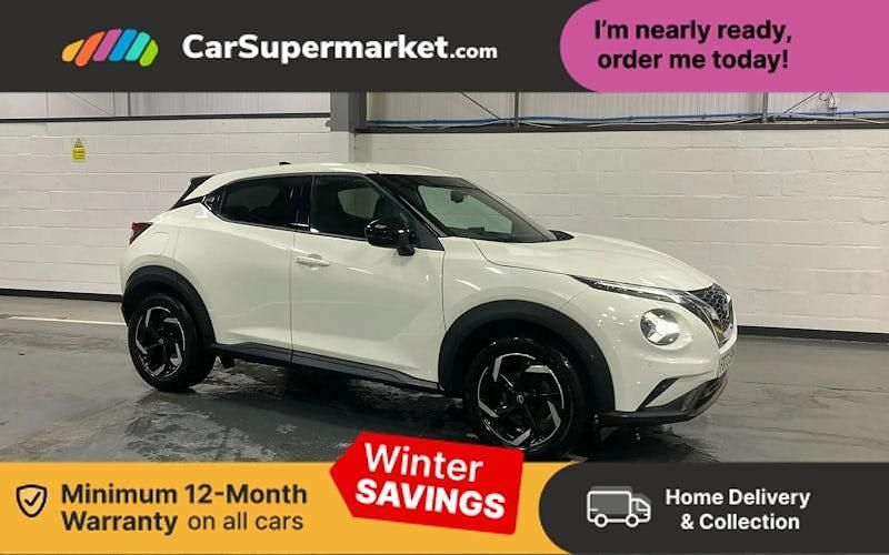 White Used 2022 Nissan Juke N-Connecta SUV | £13,497 (Fair price) - Image 1/3