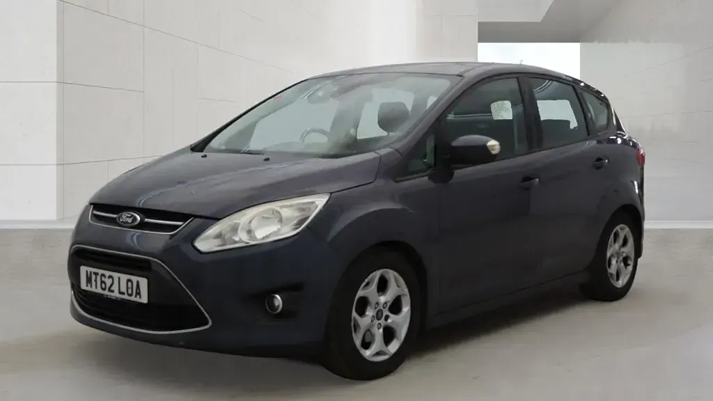 Used Ford C-MAX Zetec 103 HP (75 kW) 2012 Blue MPV