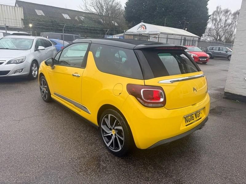 Used DS Automobiles DS3 Cabriolet Prestige 2016 Yellow Cabriolet