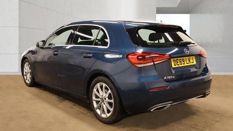 Used Mercedes A180 Executive 116 HP (85 kW) 2019 Blue Hatchback