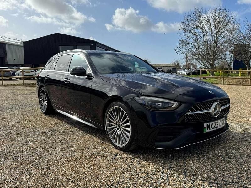Used Mercedes C200 AMG Line Premium 2023 Black Estate