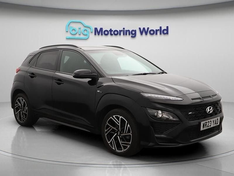 Black Used 2023 Hyundai Kona N Line SUV | £14,800 (Super price) - Image 1/4