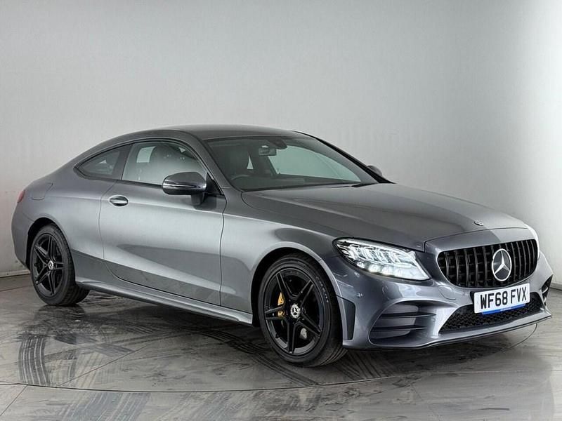 Grey Used 2018 Mercedes C300 AMG line Coupe | £18,600 (Super price) - Image 1/3