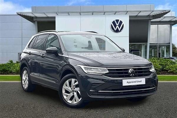 Grey Used 2021 VW Tiguan Life SUV | £16,442 (Fair price) - Image 1/4
