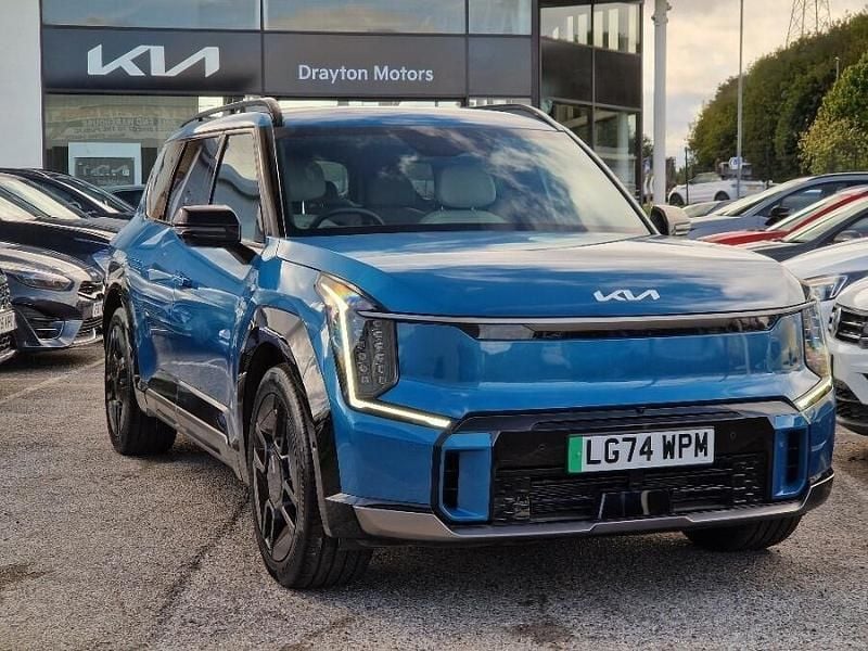 Blue Used 2024 Kia EV9 GT-Line SUV | £54,900 - Image 1/4
