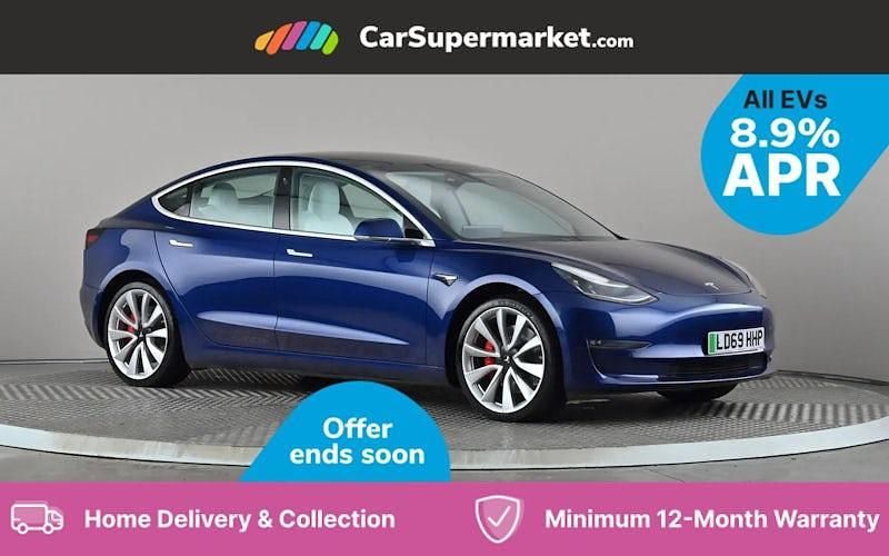 Used 2023 Tesla Model 3 Performance Sedan | £20,197 (Super price) - Image 1/3