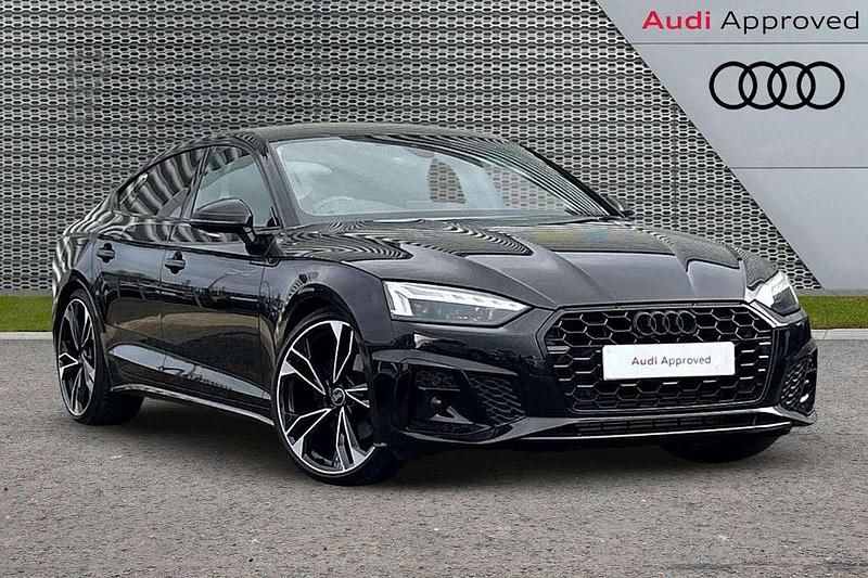 Black Used 2023 Audi A5 Sportback Black Edition Hatchback | £29,995 (Fair price) - Image 1/4