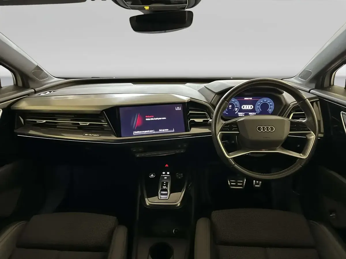 Used Audi Q4 e-tron S-Line 219 kW (299 HP) 2022 White SUV