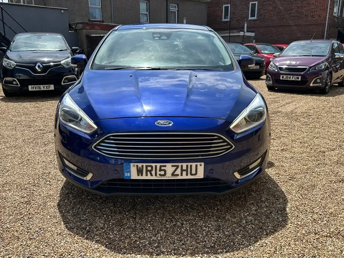 Used Ford Focus Titanium X 2015 Blue Hatchback
