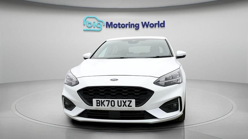 Used Ford Focus ST-Line X 123 HP (90 kW) 2021 White Hatchback