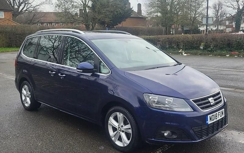 Used Seat Alhambra XCELLENCE 177 HP (130 kW) 2018 Blue MPV