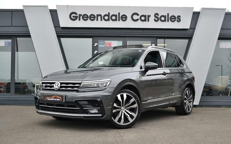 Usado VW Tiguan R-line 150 HP (110 kW) 2020 Cinzento SUV
