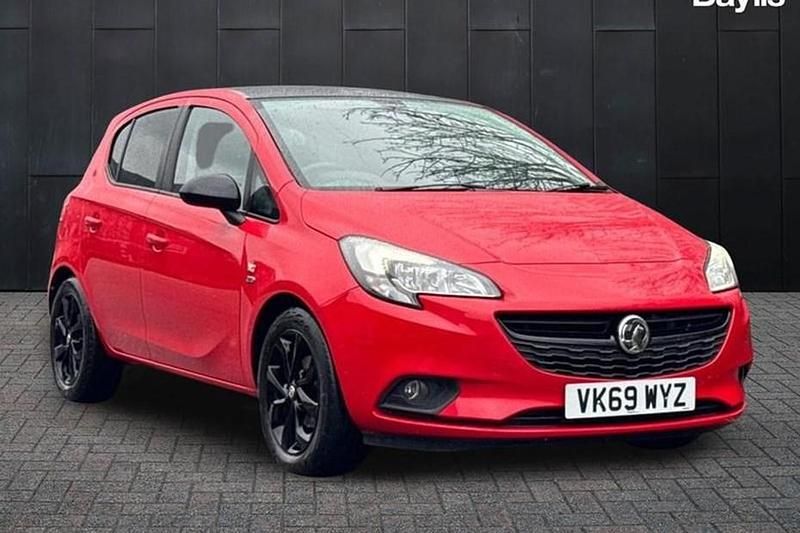 Used Vauxhall Corsa 90 HP (66 kW) 2019 Red Hatchback