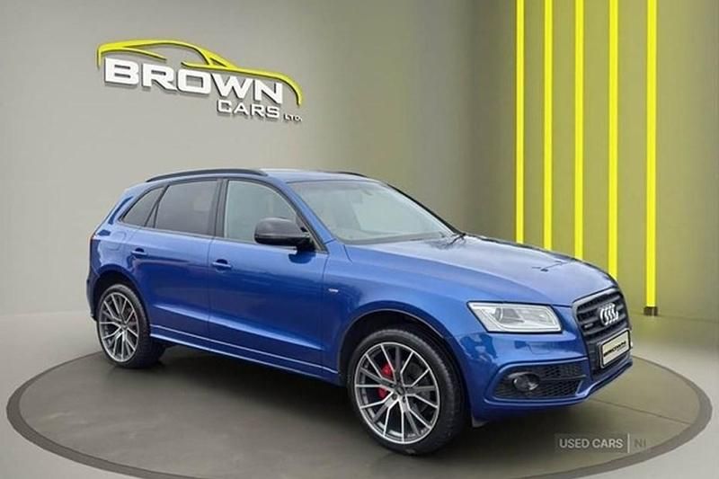 Used Audi Q5 S-line plus 190 HP (139 kW) 2016 Blue SUV