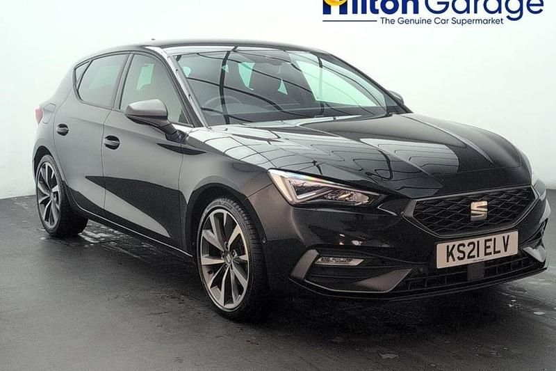 Black Used 2021 Seat Leon FR Sport Hatchback | £12,800 (Good price) - Image 1/1