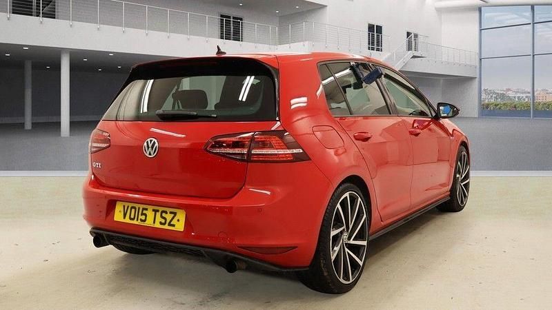 Used VW Golf VII GTI 2015 Red Hatchback