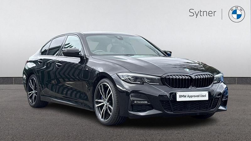 Black Used 2021 BMW 330 M Sport Sedan | £26,000 (Expensive) - Image 1/4