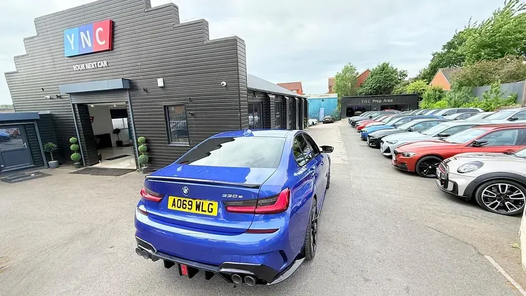 Used BMW 330 M Sport 2019 Blue Sedan