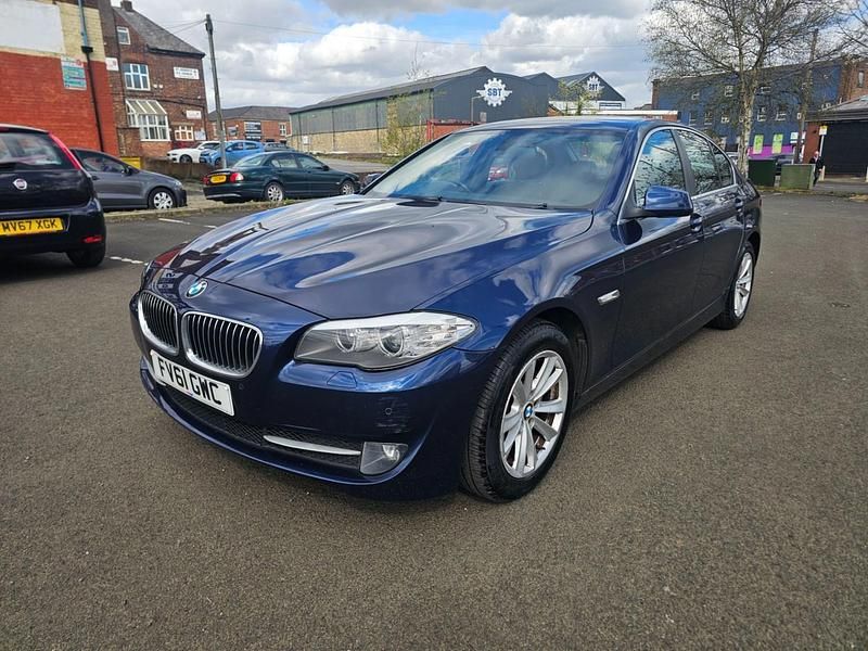 Begagnad BMW 520 Efficient Dynamics 2011 Blå Sedan