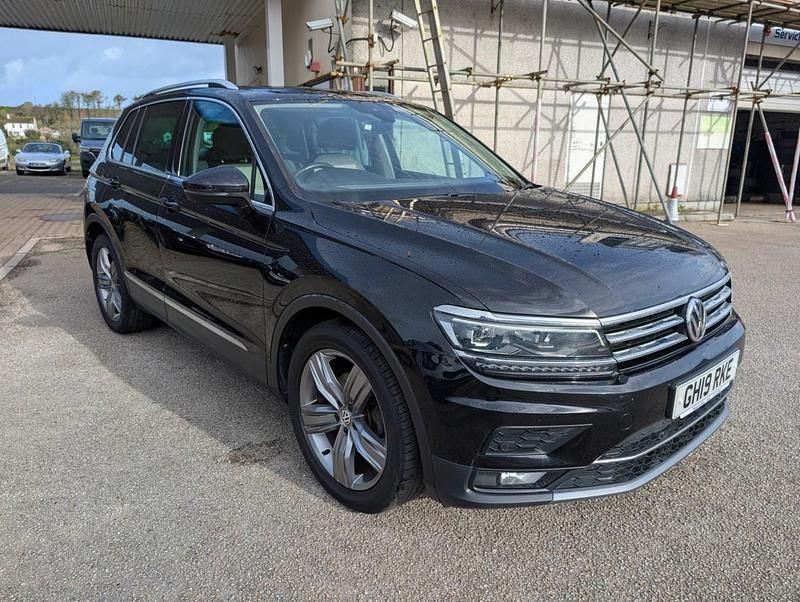 Used VW Tiguan SEL 2019 Black SUV