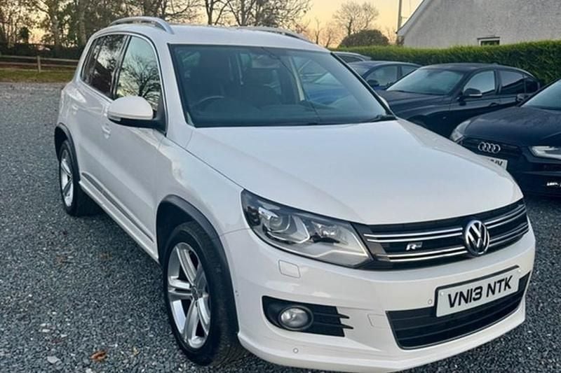 White Used 2013 VW Tiguan R-line SUV | £7,350 (Fair price) - Image 1/1