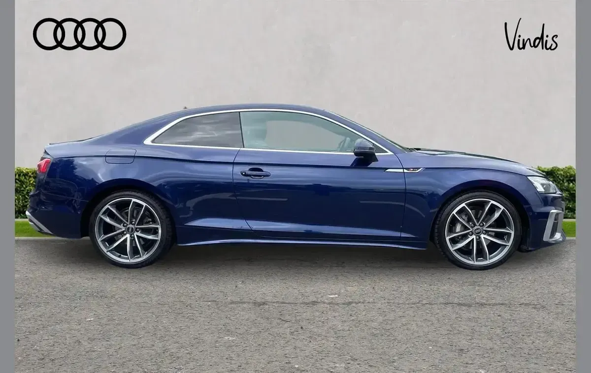 Used Audi A5 S-Line 200 HP (147 kW) 2025 Blue Coupe