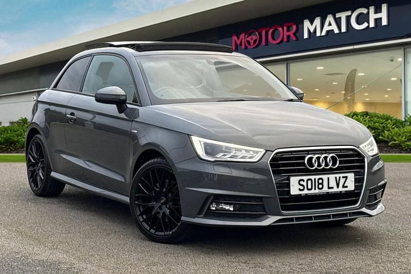 Grey Used 2018 Audi A1 S-Line Hatchback | £10,500 (Fair price) - Image 1/4