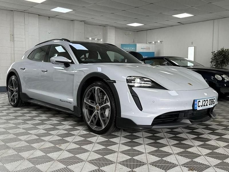 Grey Used 2022 Porsche Taycan Cross Turismo Sedan | £64,991 (A bit pricey) - Image 1/4