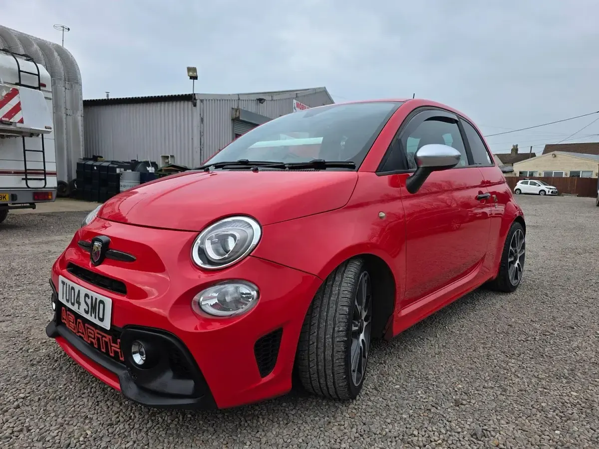Used Abarth 595 Turismo 165 HP (121 kW) 2017 Red Hatchback