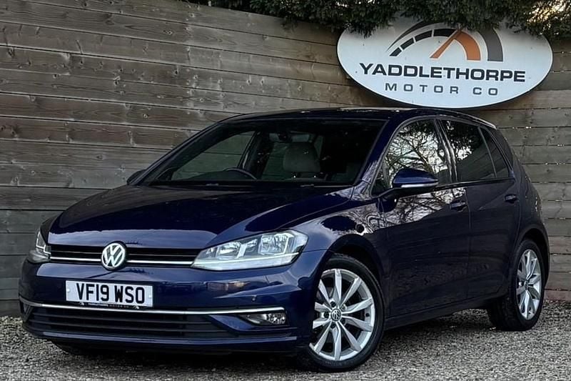 Blue Used 2019 VW Golf VII GT Hatchback | £8,995 (Good price) - Image 1/1