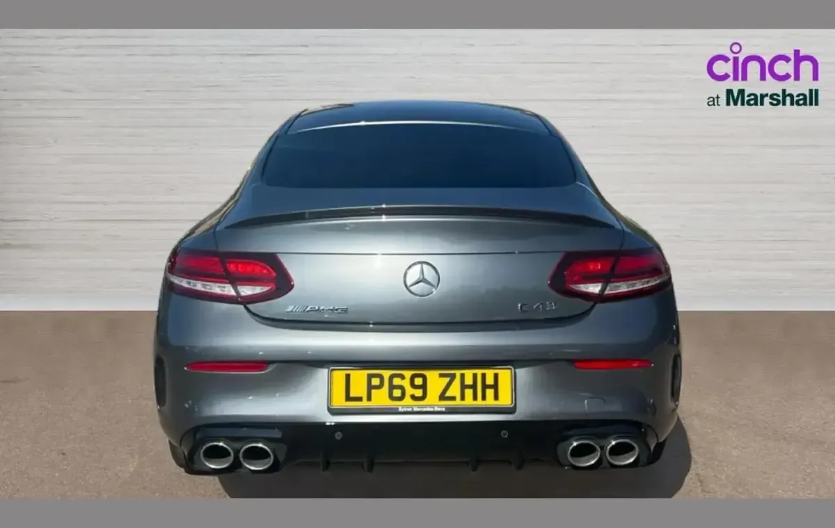Used Mercedes C43 AMG Premium Plus 390 HP (286 kW) 2020 Grey Coupe