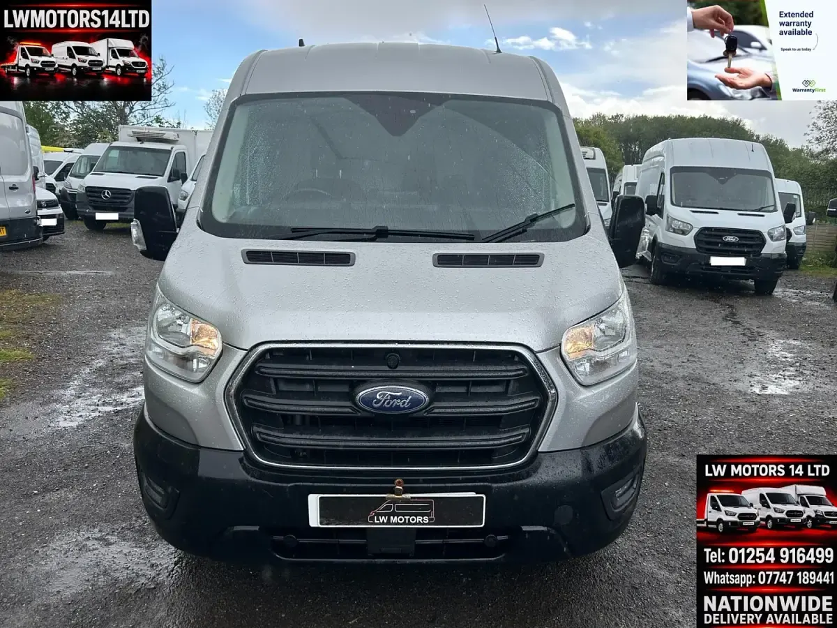 Used Ford Transit Trend 130 HP (95 kW) 2021 Silver Van