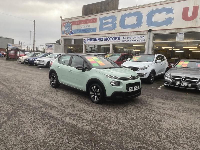 Used Citroën C3 Feel 2018 Green Hatchback